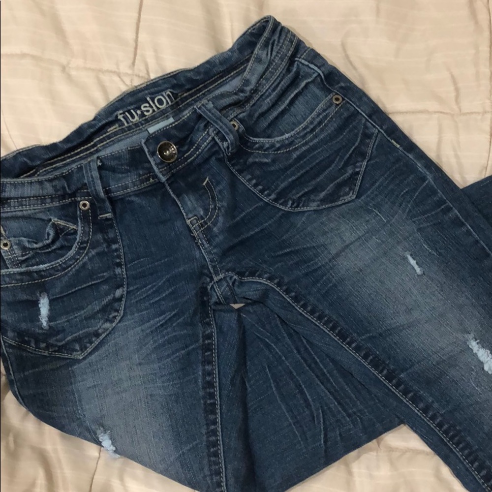 Capri jeans